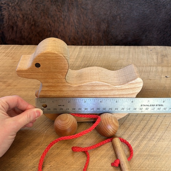 North Star Toys Wooden Duck Pull Toy - Picture 5 of 6
